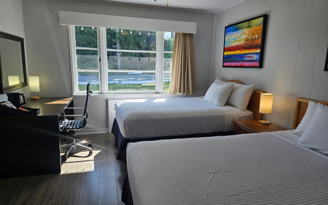 Pet-friendly motel room in East Vancouver at 2400 Motel