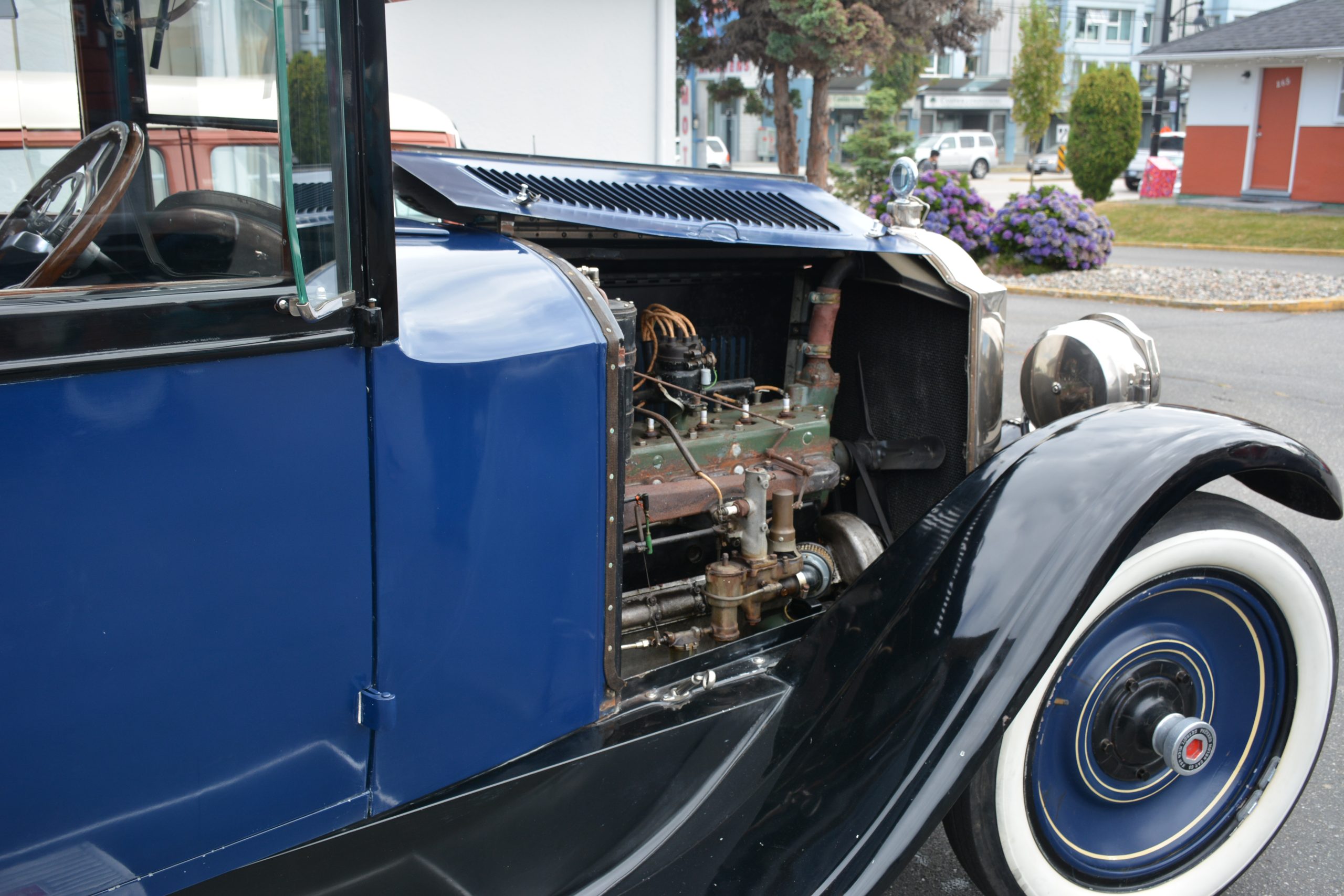 Classic cars on display at East Vancouver’s 2400 Motel